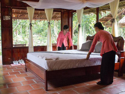 Mekong Ecolodge Cai Lay Экстерьер фото